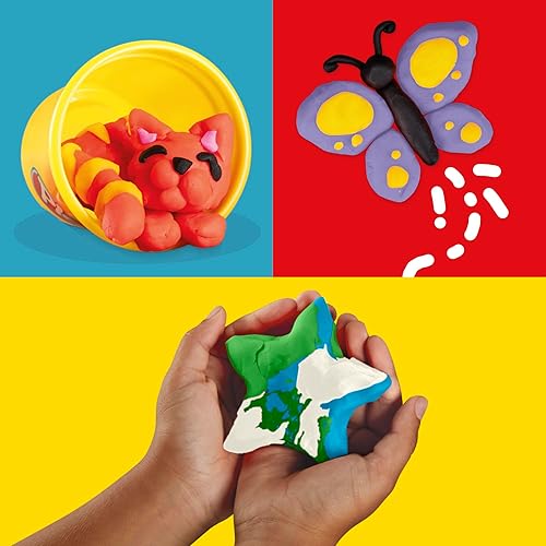 Hasbro Play-Doh 48-Can Bulk Pack, 6 Sets of 8 Colors, 3oz Each, Back to School Gifts, Preschool Toys for Kids