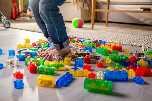 Goliath Jelly Blox Building Kit | 20 Blocks for Toddlers & Preschoolers | Squeeze, Stretch, Squish | Safe & Ouch-Free | Sensory Toy (Ages 2+)