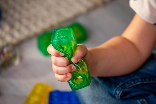 Goliath Jelly Blox Building Kit | 20 Blocks for Toddlers & Preschoolers | Squeeze, Stretch, Squish | Safe & Ouch-Free | Sensory Toy (Ages 2+)