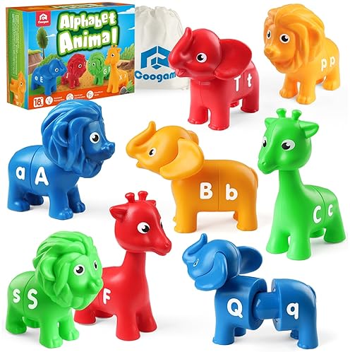 Coogam ABC Letters Matching Game: Educational Montessori Learning Toy for Toddlers 2-4 Years