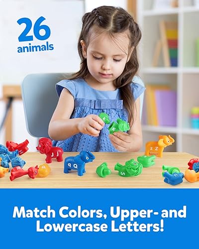 Coogam ABC Letters Matching Game: Educational Montessori Learning Toy for Toddlers 2-4 Years