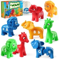 Coogam ABC Letters Matching Game: Educational Montessori Learning Toy for Toddlers 2-4 Years