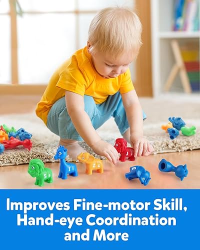 Coogam ABC Letters Matching Game: Educational Montessori Learning Toy for Toddlers 2-4 Years