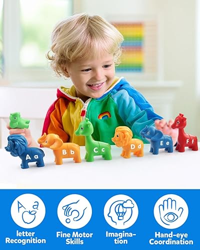 Coogam ABC Letters Matching Game: Educational Montessori Learning Toy for Toddlers 2-4 Years