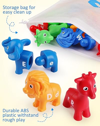 Coogam ABC Letters Matching Game: Educational Montessori Learning Toy for Toddlers 2-4 Years