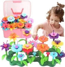 CENOVE Flower Garden Building Toy Set for 3-7 Year Olds | STEM Educational Activity