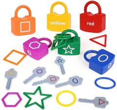 Montessori Geometric Shape Sorting Toy Set for Toddlers