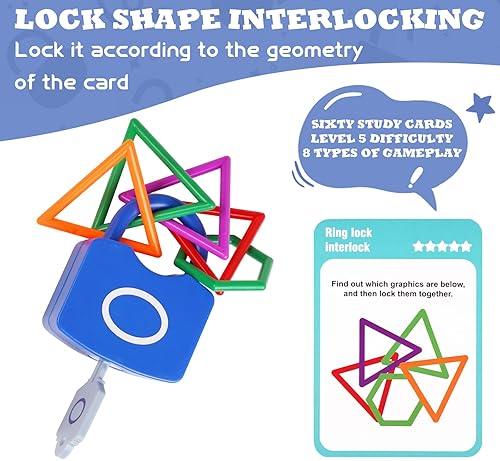 Montessori Geometric Shape Sorting Toy Set for Toddlers