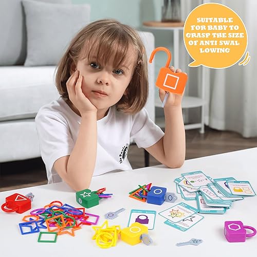 Montessori Geometric Shape Sorting Toy Set for Toddlers