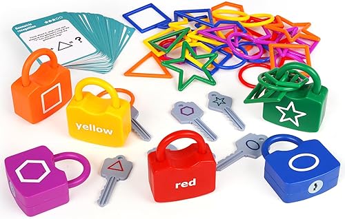 Montessori Geometric Shape Sorting Toy Set for Toddlers