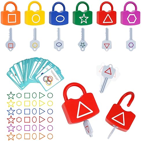 Montessori Geometric Shape Sorting Toy Set for Toddlers