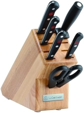 Wüsthof Gourmet 7-Piece Knife Block Set - Top Quality Knives for Your Kitchen
