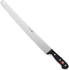 Wüsthof Gourmet 14-Inch Hollow Edge Brisket Knife for Precision Slicing