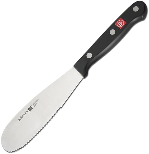 Wüsthof Gourmet 5-Inch Black Spreader Knife - Top Quality Cutlery