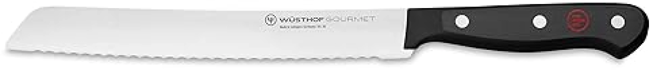 Wüsthof Gourmet 8-Inch Bread Knife in Black - Top Quality Kitchen Tool