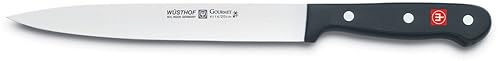 Wüsthof Gourmet Black 2-Piece Carving Knife Set for Precision Slicing