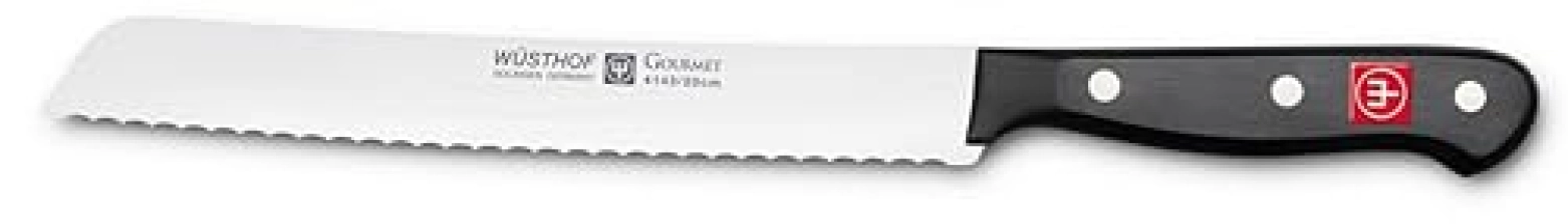 Wüsthof Gourmet 8-Inch Serrated Bread Knife - Top Quality Kitchen Tool