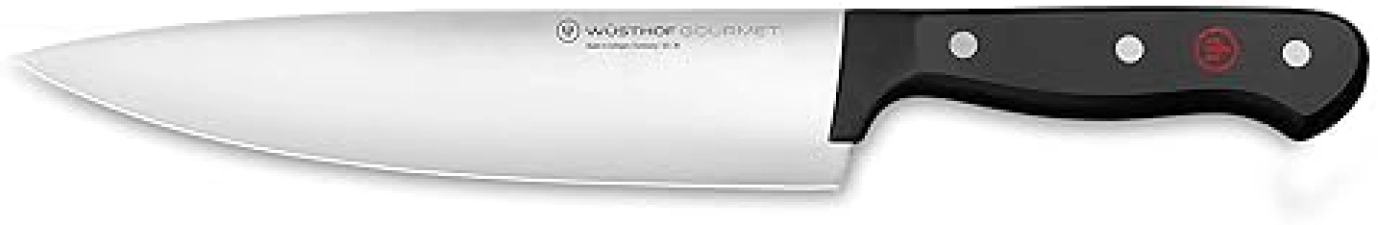 Wüsthof 8-Inch Gourmet Chef's Knife in Black - Premium Quality