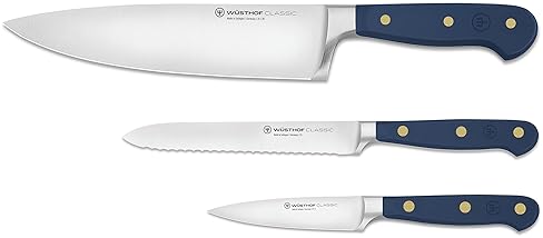 Wüsthof Classic Wild Blueberry Chef's Knife Set - 3 Piece