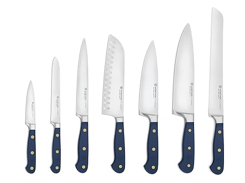 Wüsthof Classic Wild Blueberry 8-Piece Knife Block Set - Premium Quality Cutlery