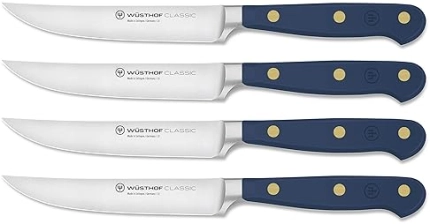 Wüsthof Classic Blueberry Steak Knife Set - 4-Piece