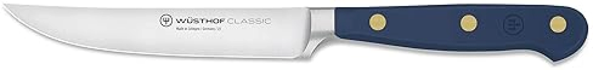 Wüsthof Classic 4.5" Steak Knife with Wild Blueberry Handle