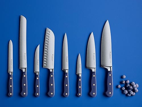 Wüsthof Classic 4.5" Steak Knife with Wild Blueberry Handle