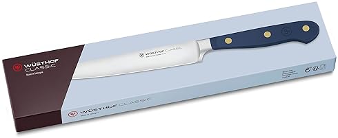 Wüsthof Classic 6" Utility Knife with Wild Blueberry Design