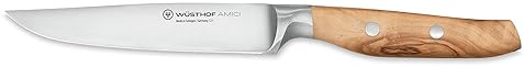 Wüsthof AMICI 4.5" Tan Steak Knife - Premium Quality for Your Table