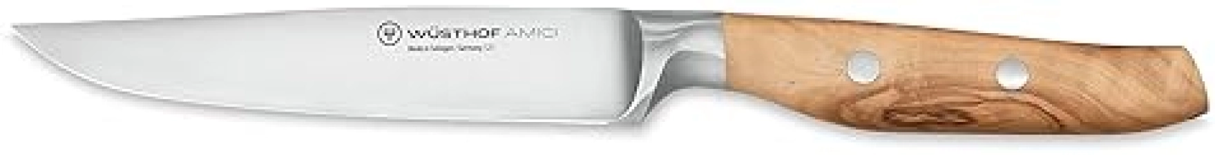 Wüsthof AMICI 4.5" Tan Steak Knife - Premium Quality for Your Table