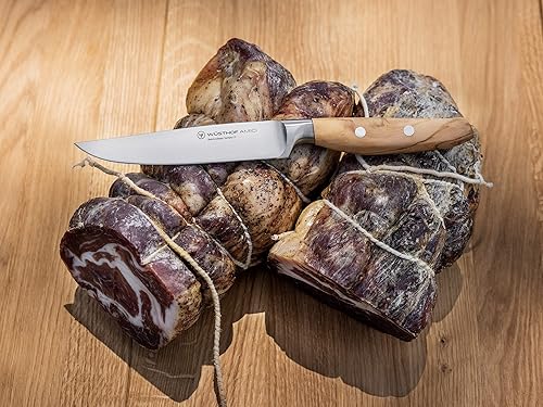 Wüsthof AMICI 4.5" Tan Steak Knife - Premium Quality for Your Table