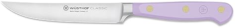 Wüsthof Classic 4-Piece Steak Knife Set in Purple Yam Finish