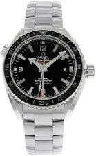 Omega Seamaster Planet Ocean GMT Men's Watch - Black Dial, Steel - 23230442201001