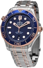 Omega Diver 300M Blue Dial Men's Watch - 42mm Automatic Chronometer