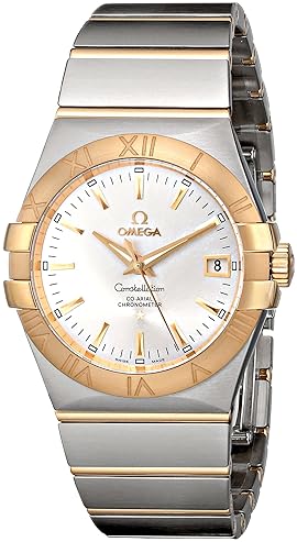 Omega Men's Silver Dial Constellation Watch - Model 123.20.35.20.02.002