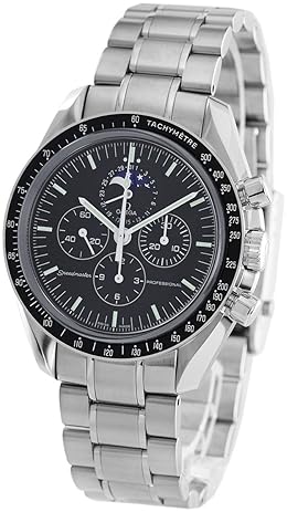 Omega Men's Speedmaster Moon Phase Chronograph Watch - Model 3576.50