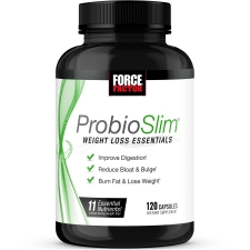 Force Factor ProbioSlim Probiotic Capsules for Weight Loss Support - 120ct
