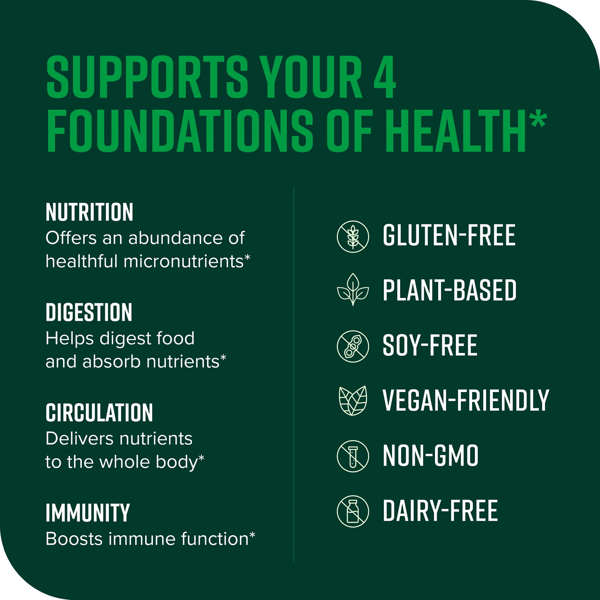 Vibrant Health Vibrance Vegan Superfood Powder - 60 Servings