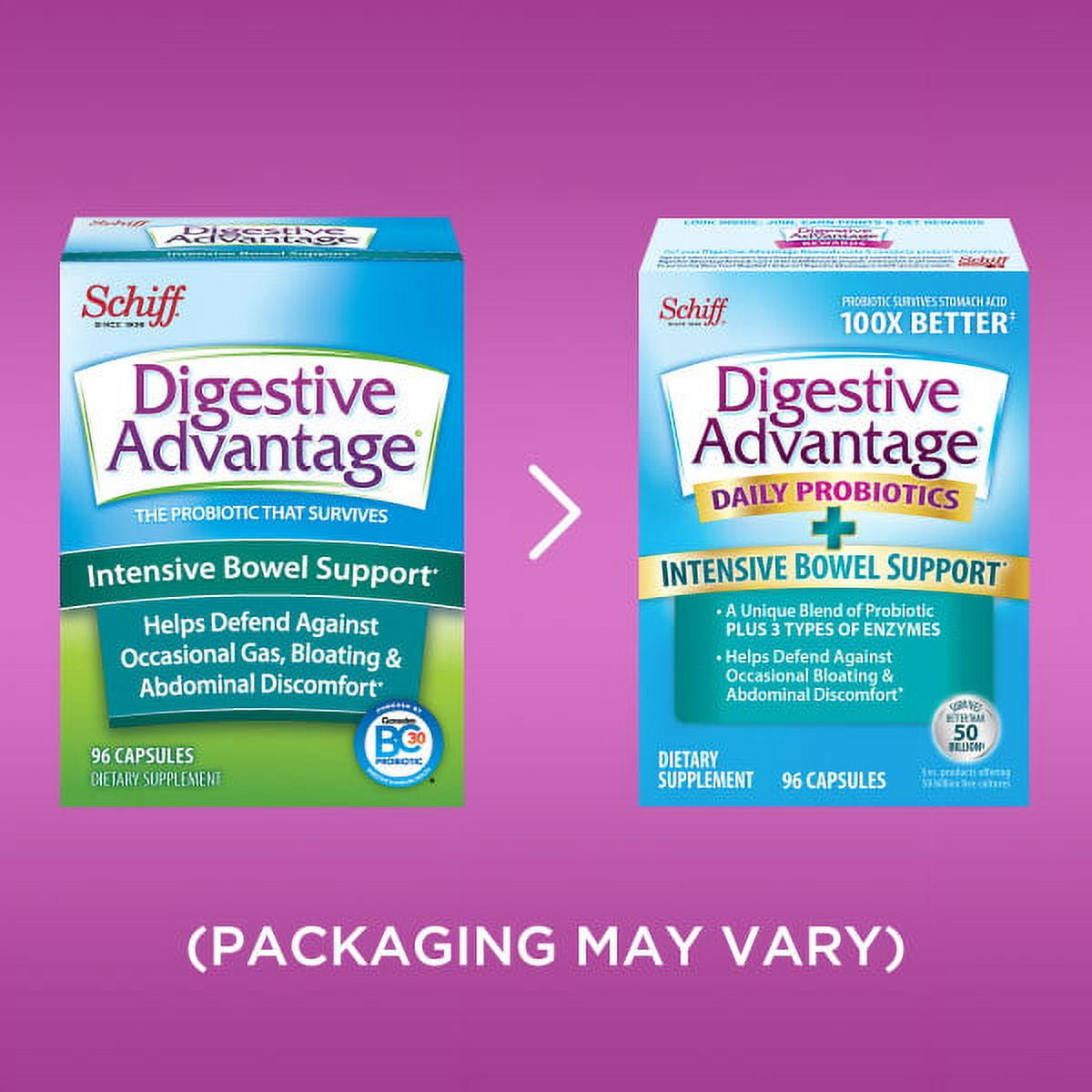Digestive Enzyme Supplement - 96 Capsules for Intensive Bowel Support