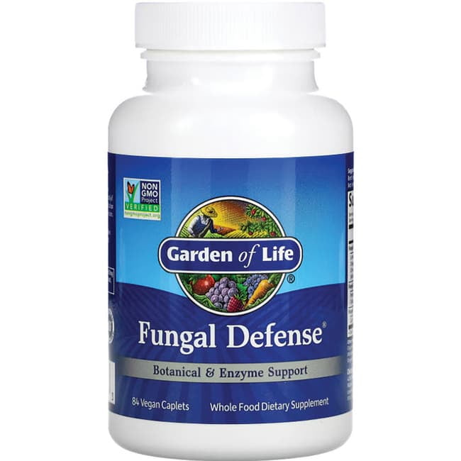 Garden of Life Fungal Defense Supplement 84 Capsules