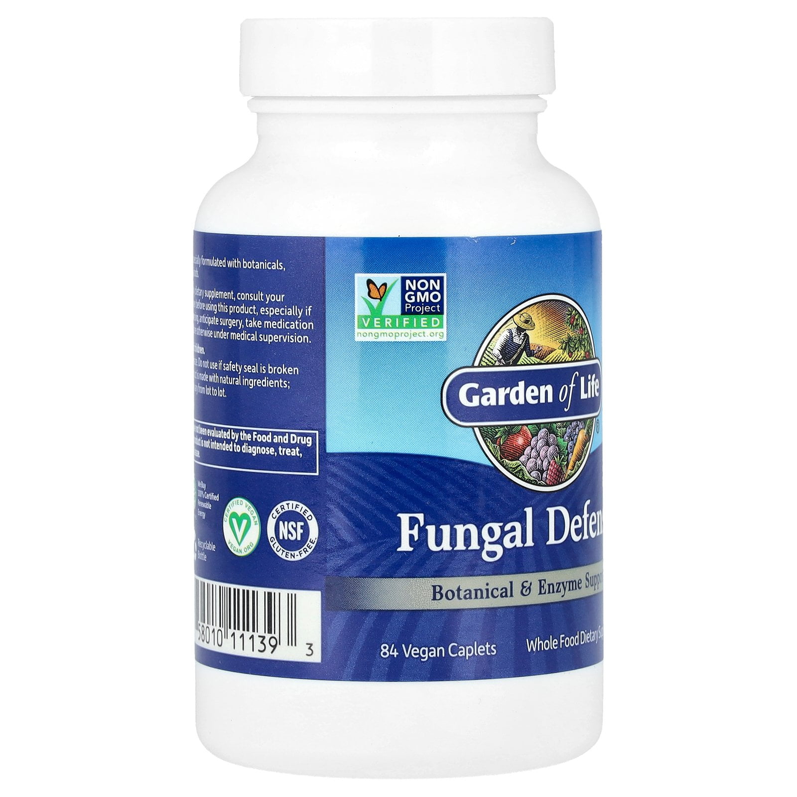 Garden of Life Fungal Defense Supplement 84 Capsules
