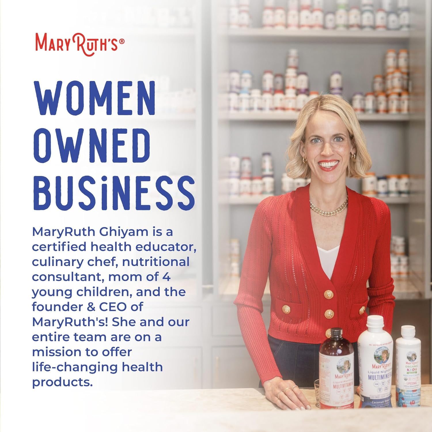 MaryRuth's Gut Flora Health+ Capsules - Enzymes, Prebiotics, Probiotics, Vegan (60 ct)