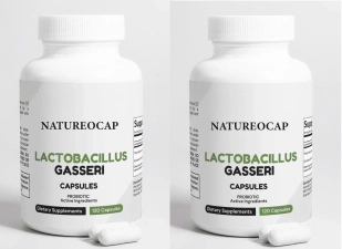 Natureocap Lactobacillus Gasseri Probiotic for Weight Loss - 240 Capsules