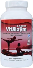 World Nutrition Advanced Cardio Enzyme Blend with Serrapeptase, Nattokinase & CoQ10 (300 Caps)