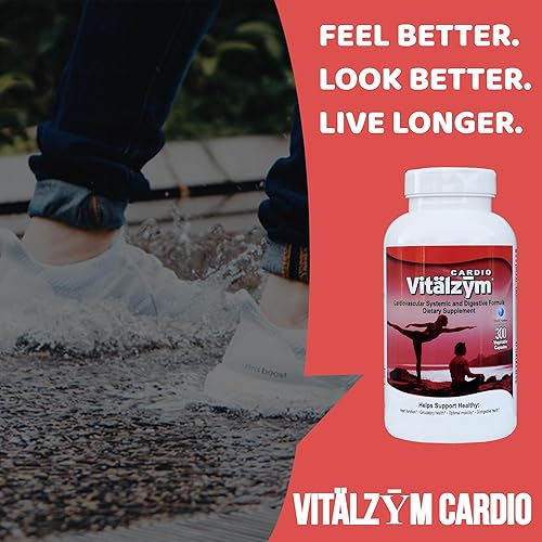 World Nutrition Advanced Cardio Enzyme Blend with Serrapeptase, Nattokinase & CoQ10 (300 Caps)