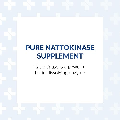 Nattokinase Double Strength Nattokinase Supplement - 4,000 FUs, 90 Capsules