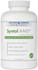 Syntol 3-in-1 Formula: Probiotics, Prebiotic Fiber, & Enzymes - 360 capsules