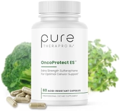 Pure TheraPro High Dose OncoProtect ES Sulforaphane Supplement | USA Made | 2-Month Supply | 706mg Broccoli Seed Extract