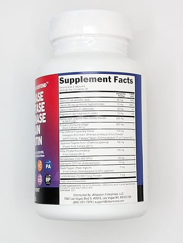 Clean Nutraceuticals Powerful Enzyme Supplement with Nattokinase, Serrapeptase, Lumbrokinase, and More
