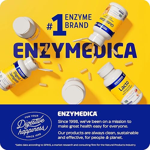 Enzymedica Natto-K Nattokinase Supplement for Heart Health 30ct